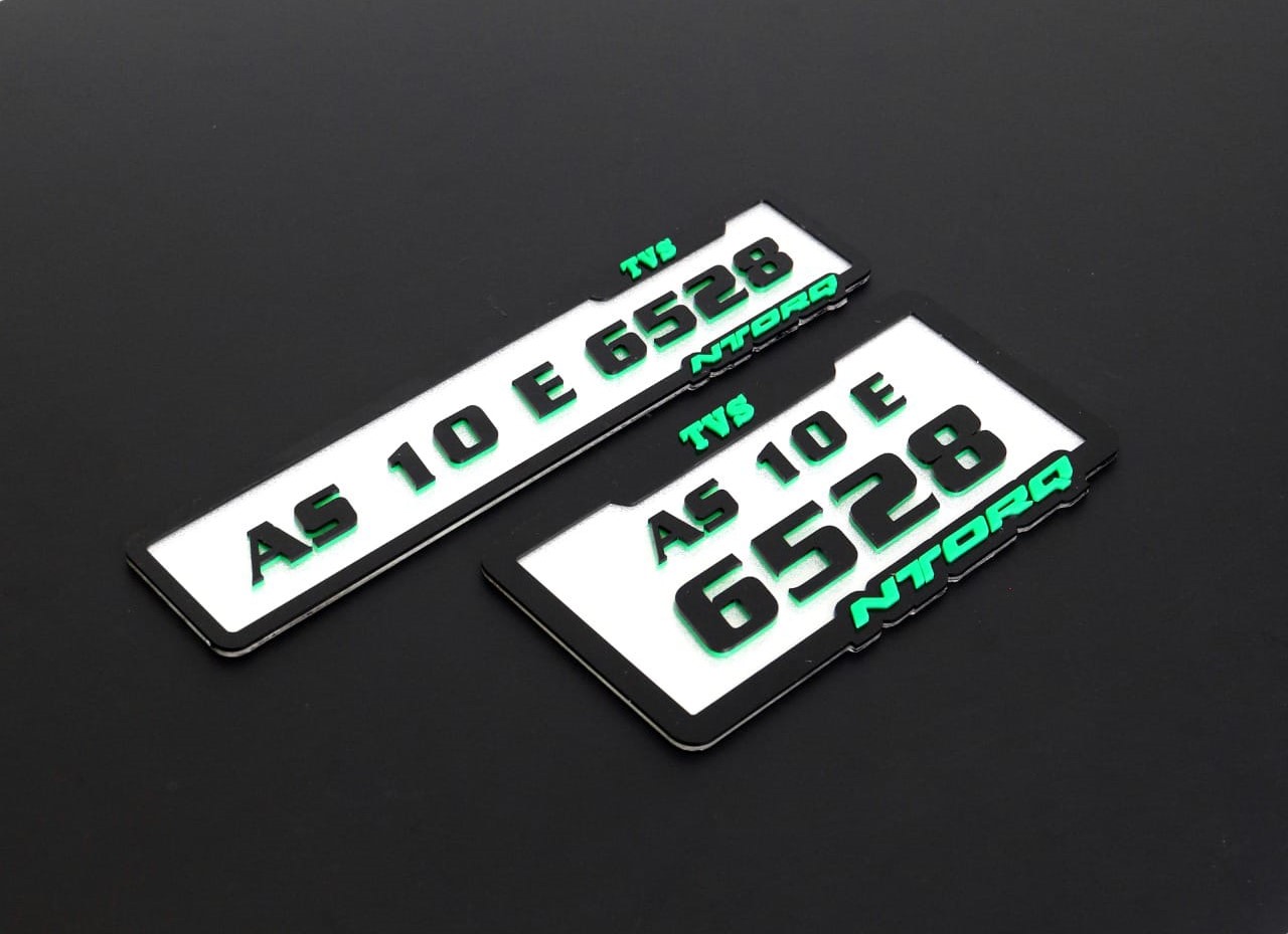 Bike Laser Number Plate