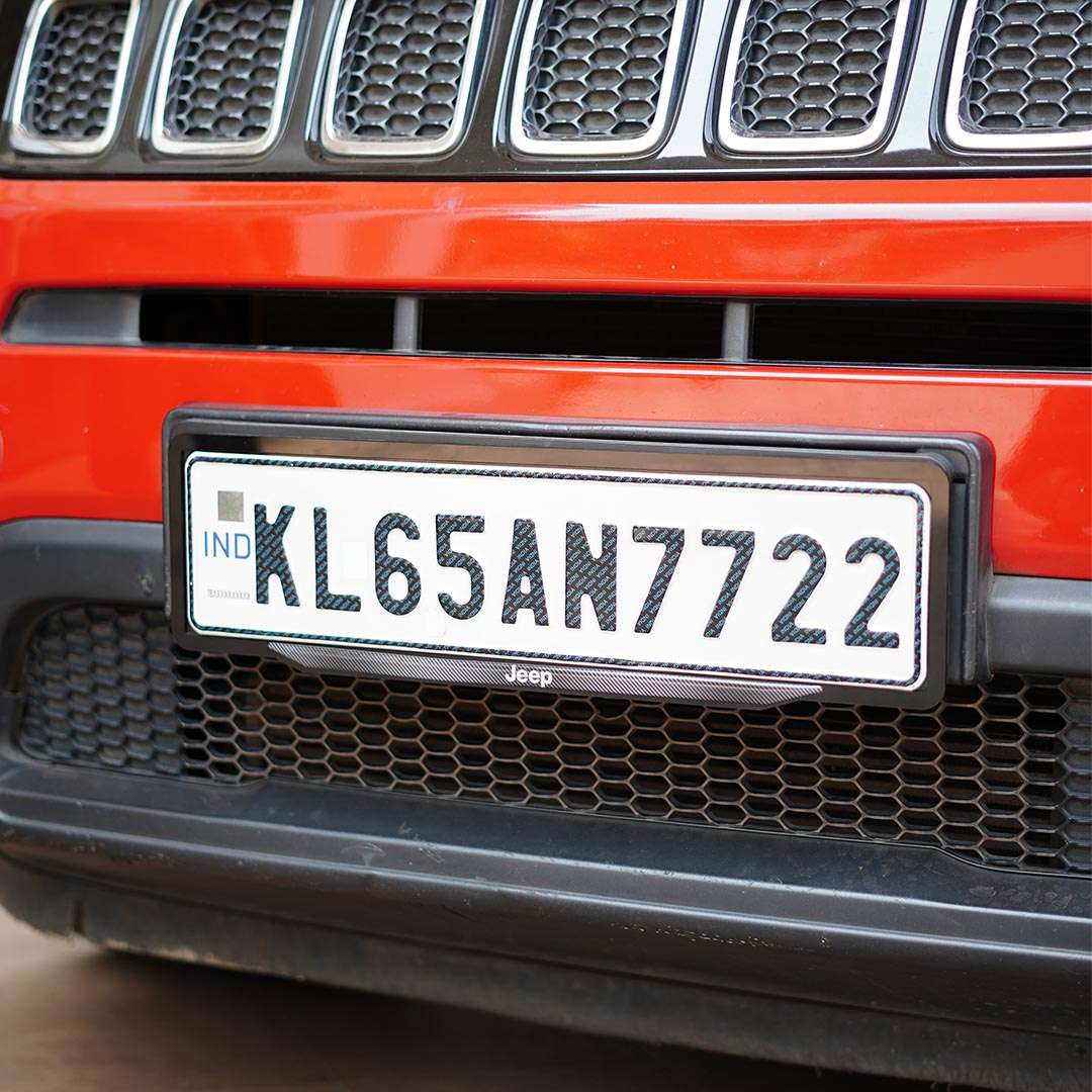 Acrylic Car Number Plate Frame - Image 3