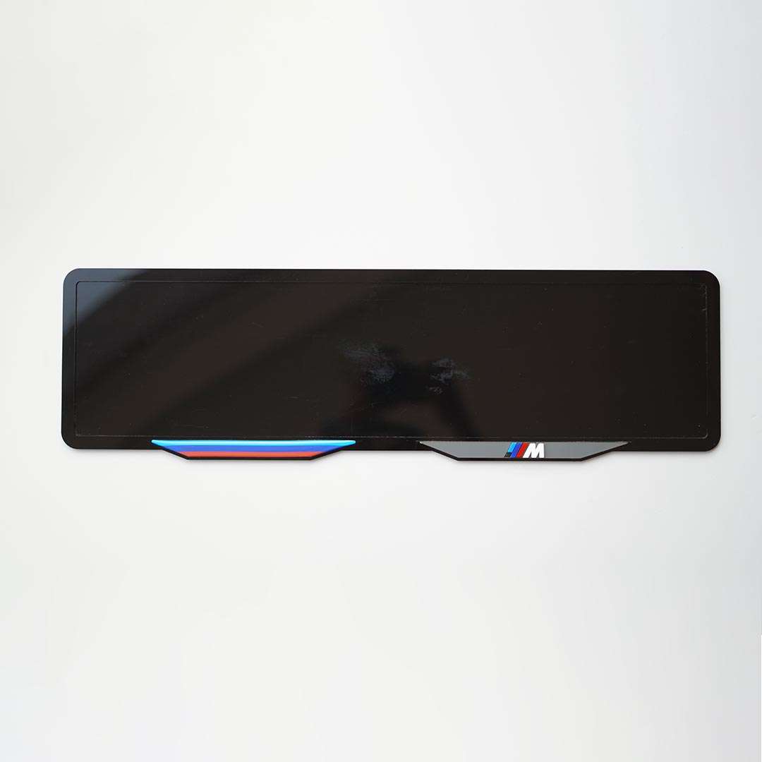 Acrylic Car Number Plate Frame