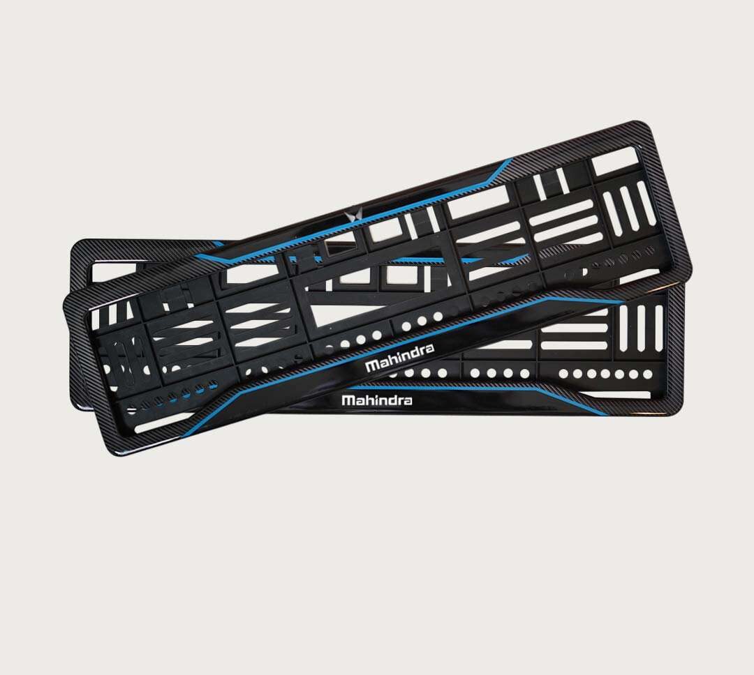 Custom Car Number Plate Gel Frame – Add Your Logo & Brand Name