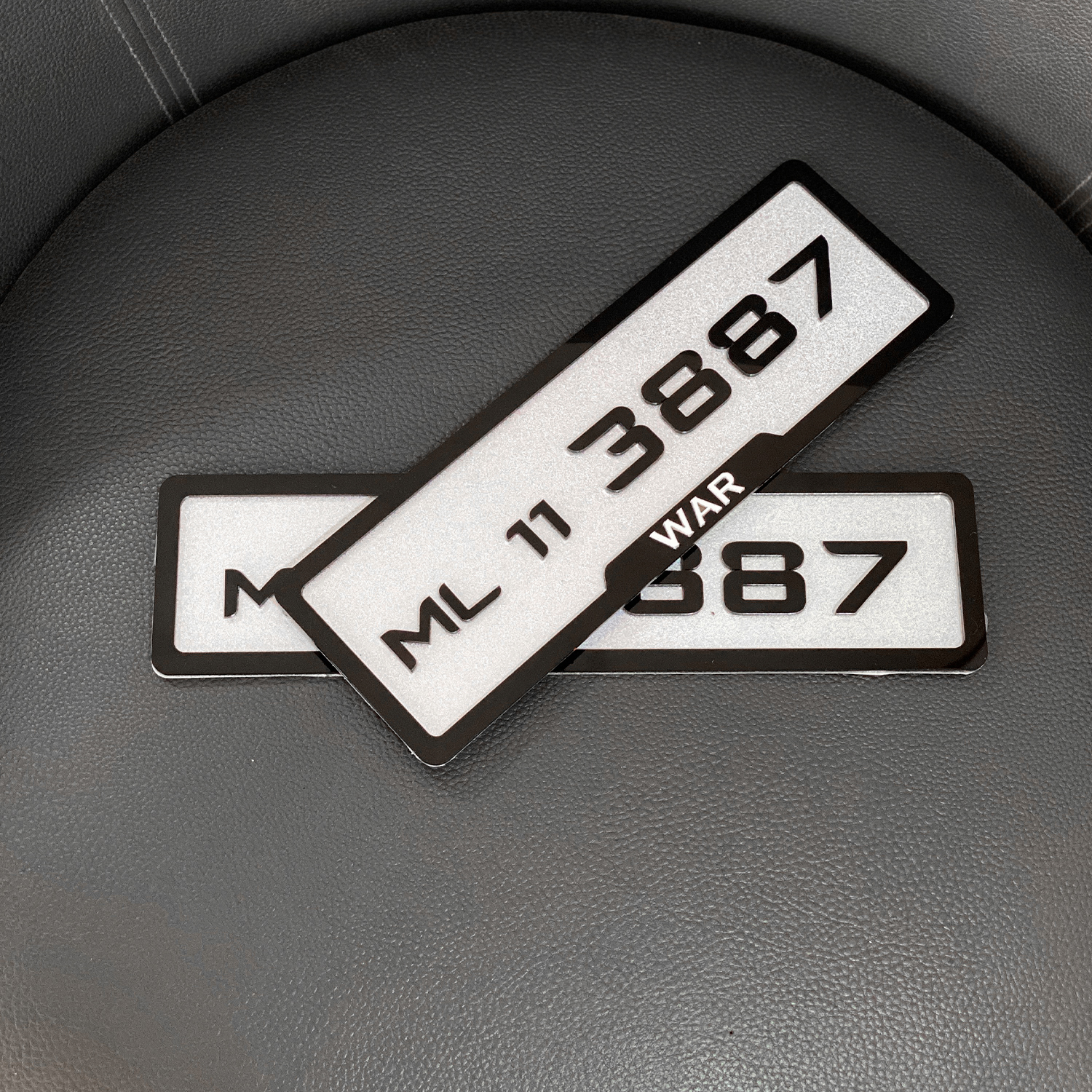 Car Laser Number Plate