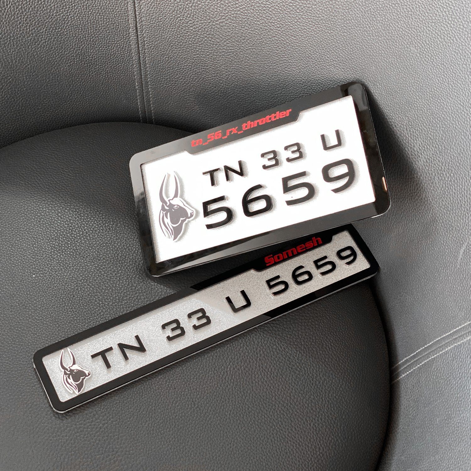 BIKE LASER NUMBER PLATE - Image 2