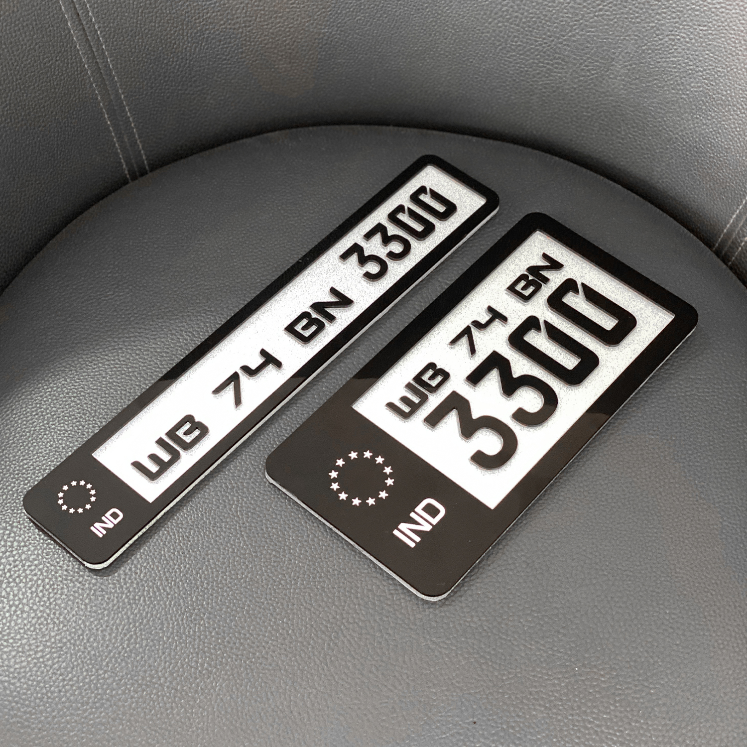 BIKE LASER NUMBER PLATE