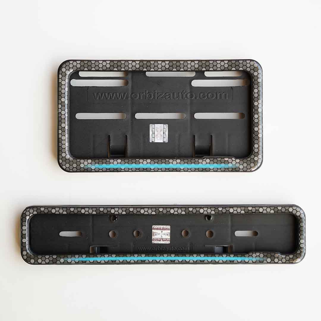 Bike Number Plate Gel Frame