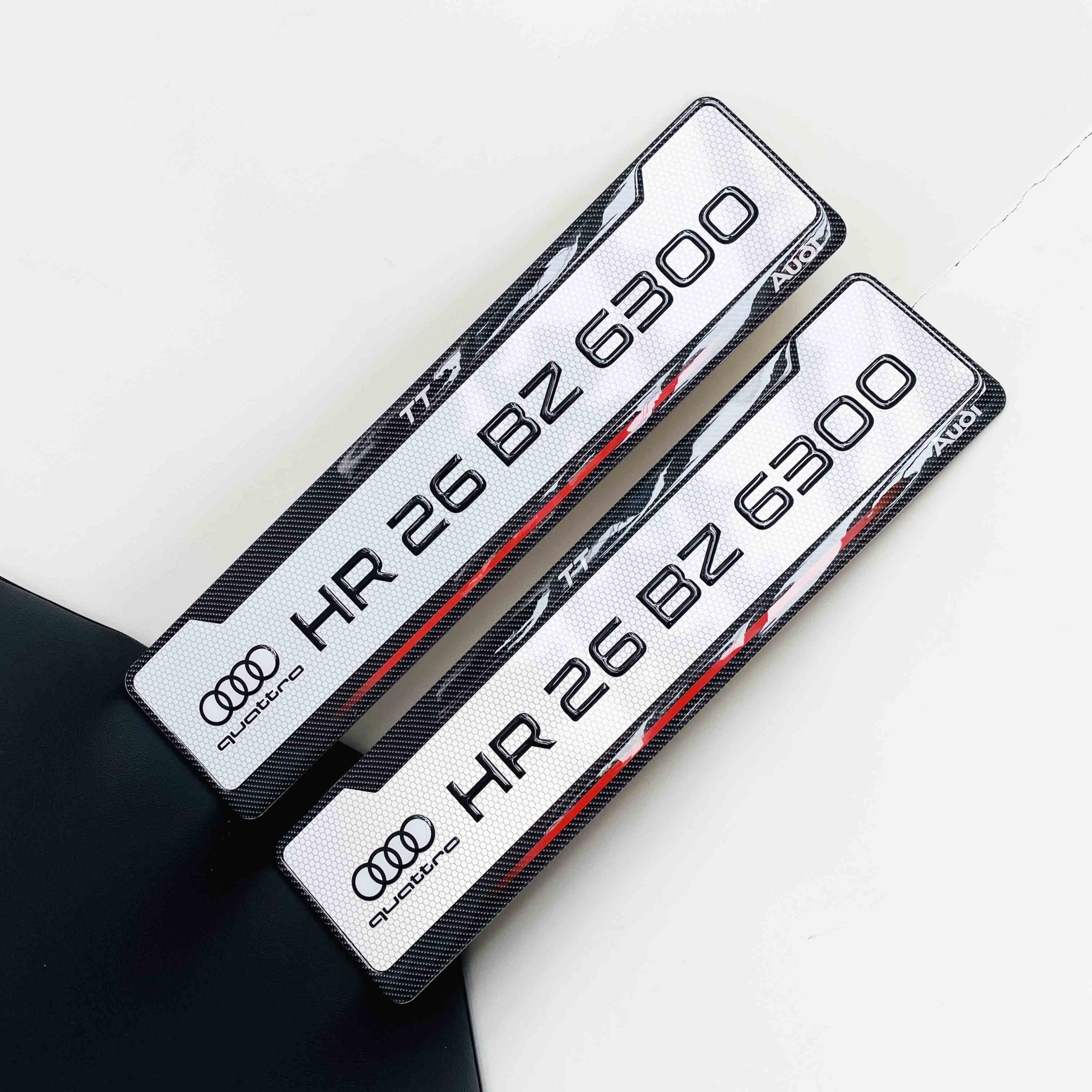 Customized Car Gel Number plate