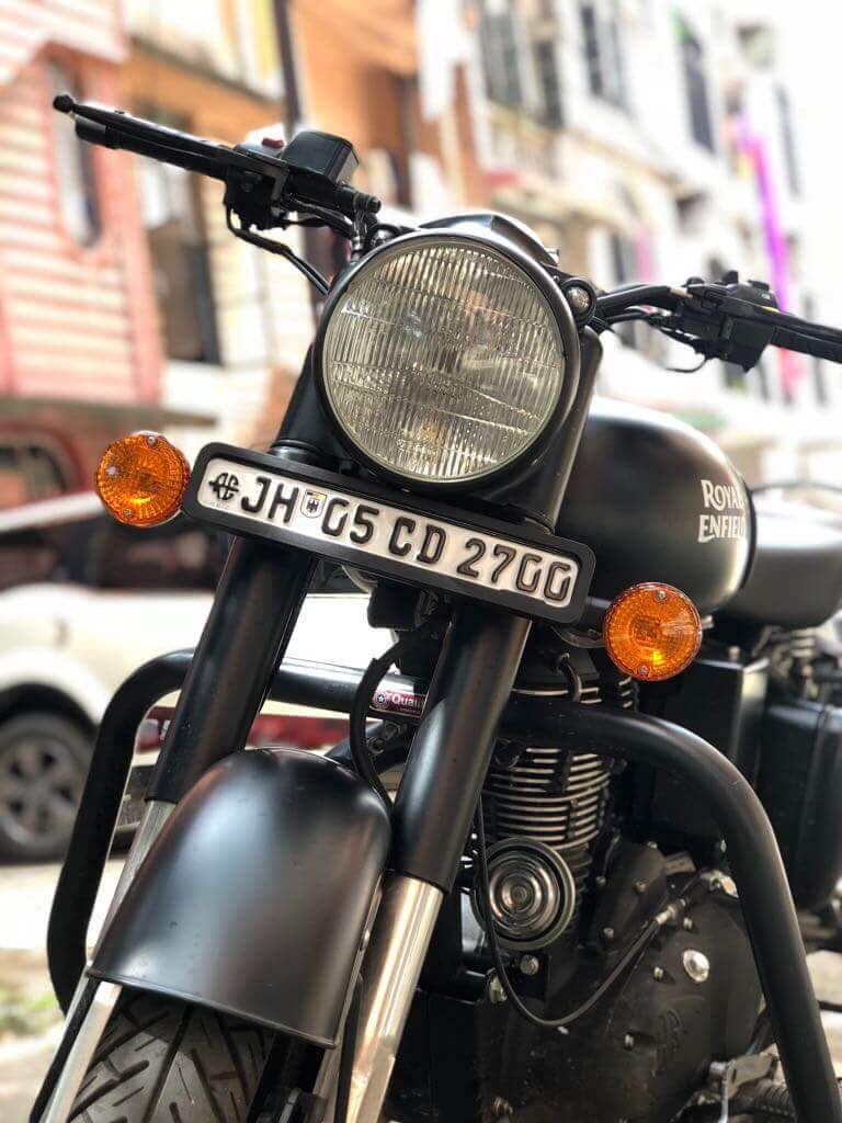 Royal Enfield Special Number Plate - Image 3