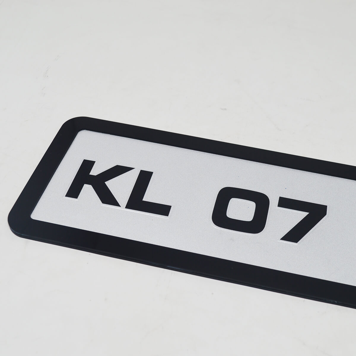 Custom Sticker Punching Number Plate - Image 3
