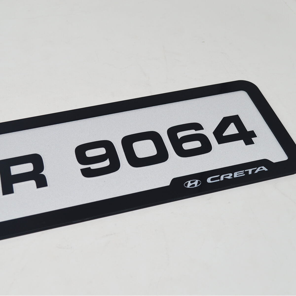Custom Sticker Punching Number Plate - Image 2