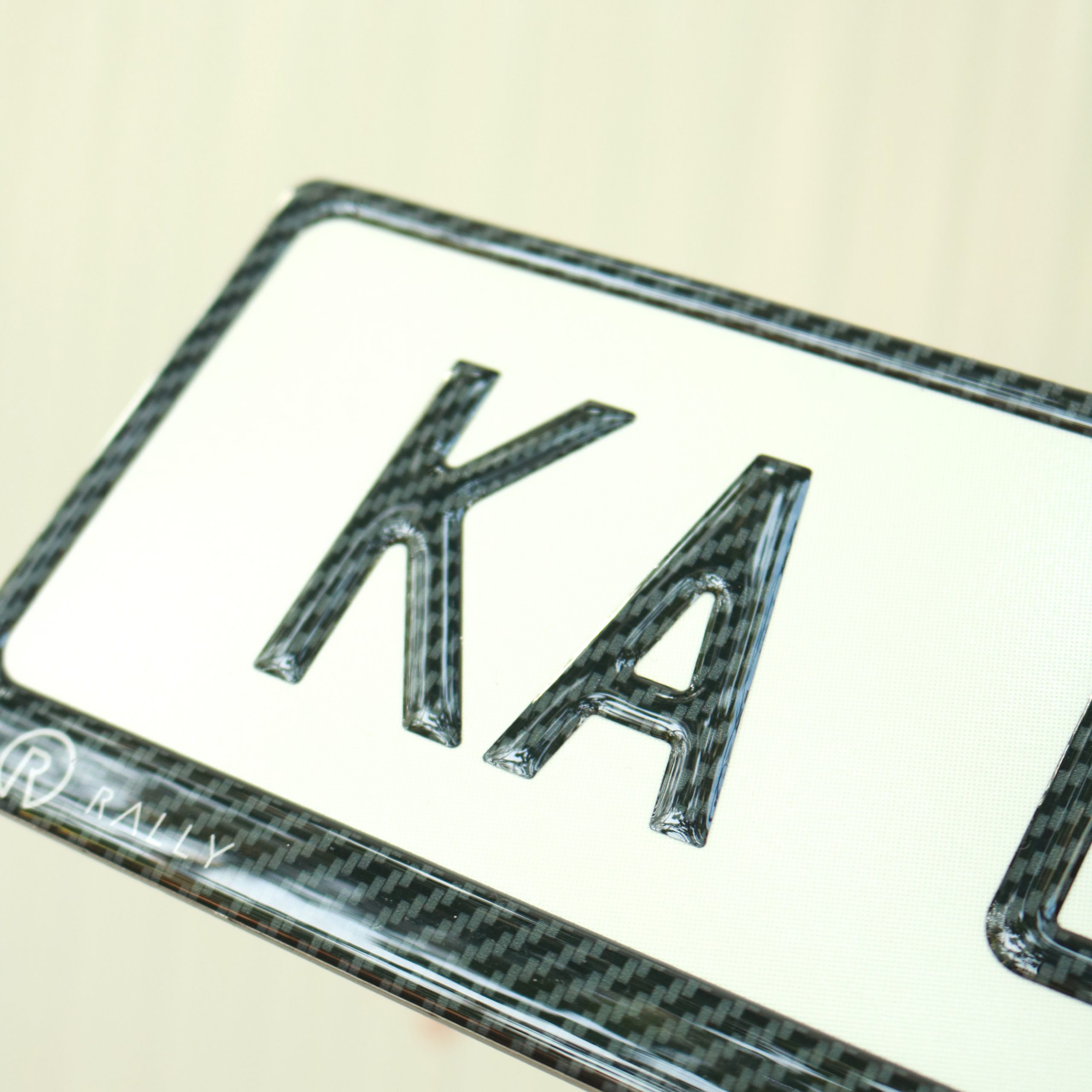Premium Car Rally Number Plate - Image 2