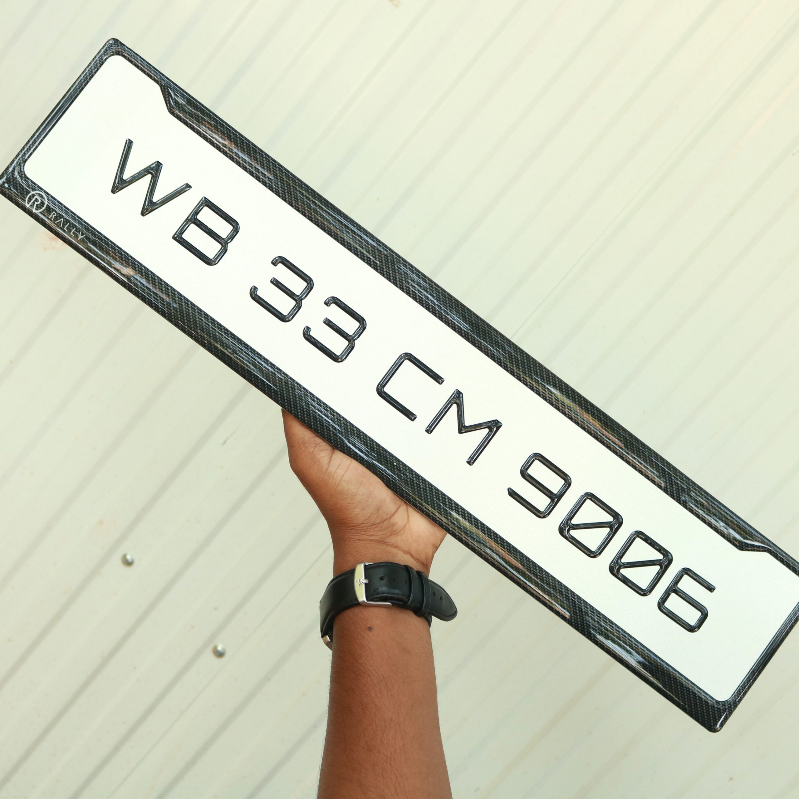 Premium Car Rally Number Plate