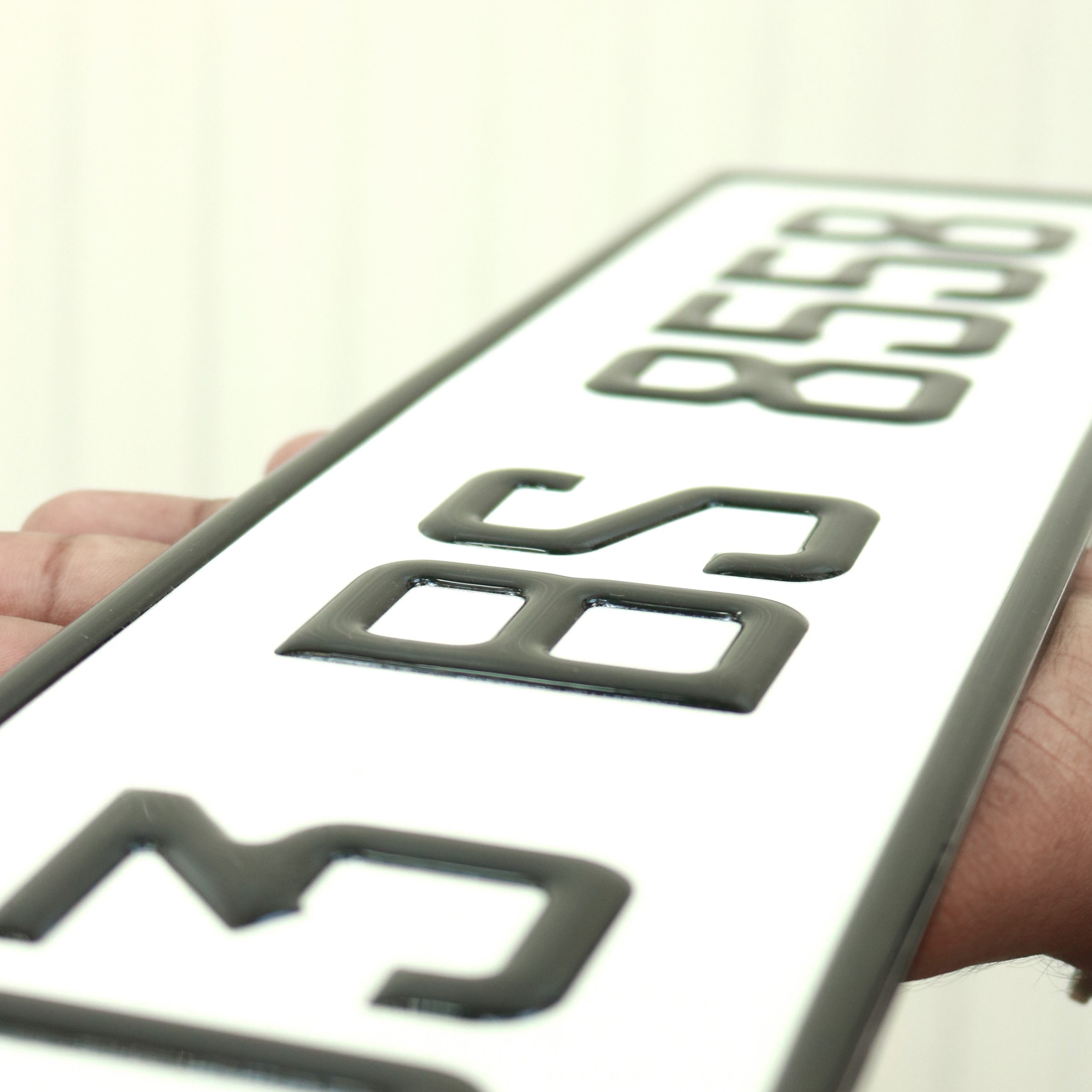 Premium Car Rally Number Plate - Image 2