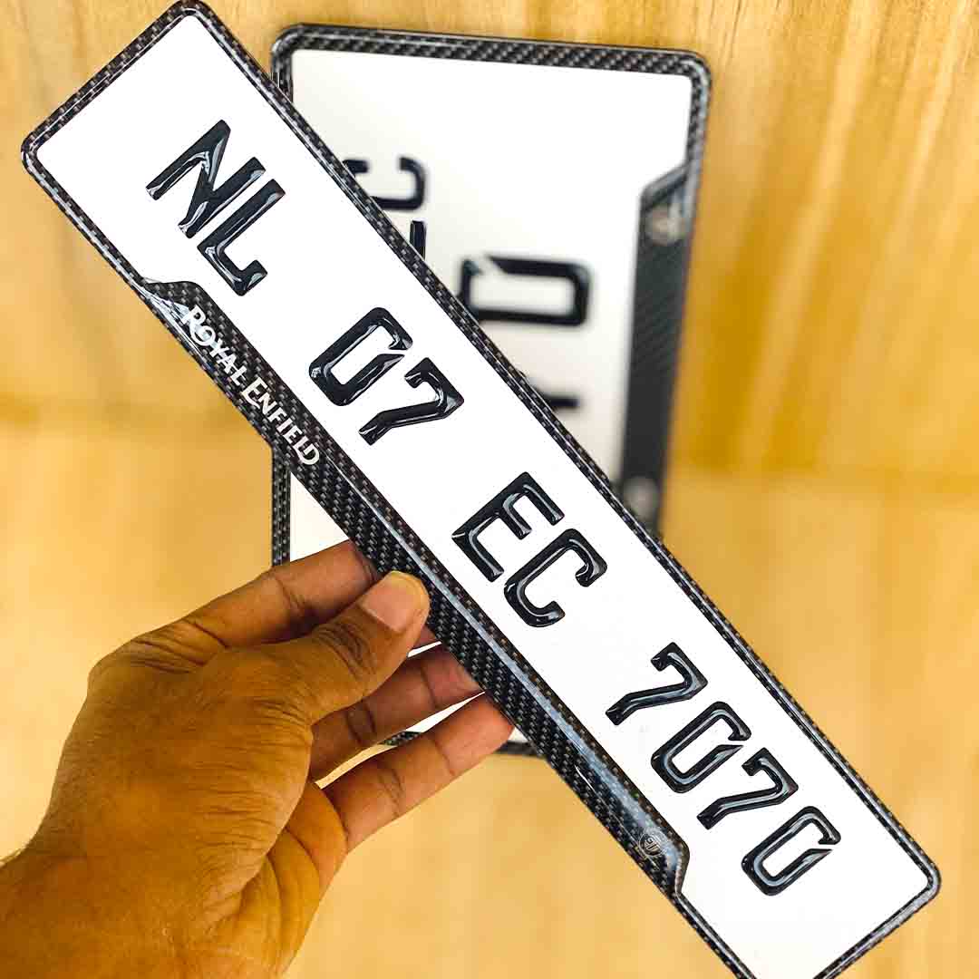 Royal Enfield Bike Number Plate - Image 2